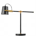 Настольная лампа Lumina Deco LDT 7733-1 BK+MD от ImperiumLoft