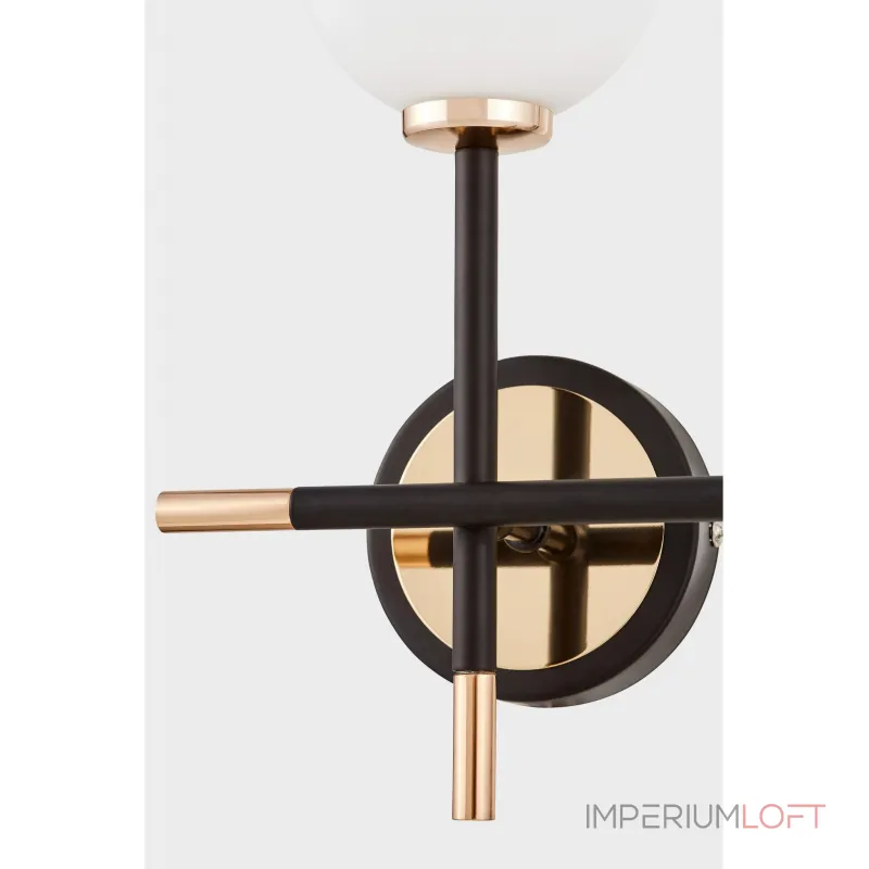 Бра Lumina Deco Marsiada LDW 6033N-2 RT BK+FGD от ImperiumLoft Бра Lumina Deco Marsiada LDW 6033N-2 RT BK+FGD от ImperiumLoft