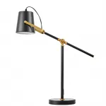 Настольная лампа Lumina Deco LDT 7733-1 BK+MD от ImperiumLoft