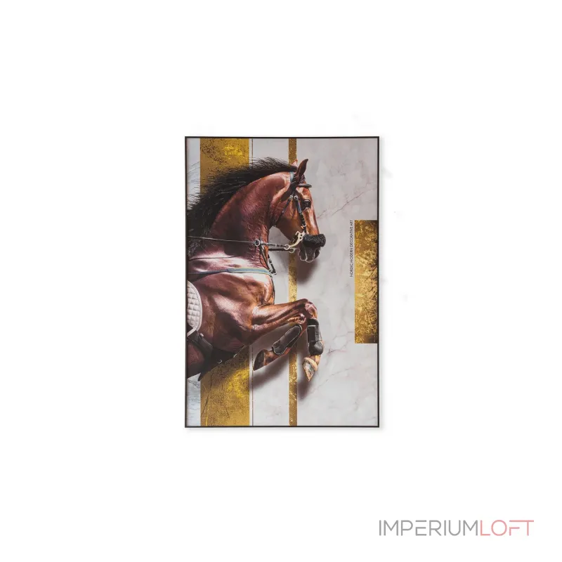 Декоративная картина FP Horse Lumina Deco 50-70 от ImperiumLoft