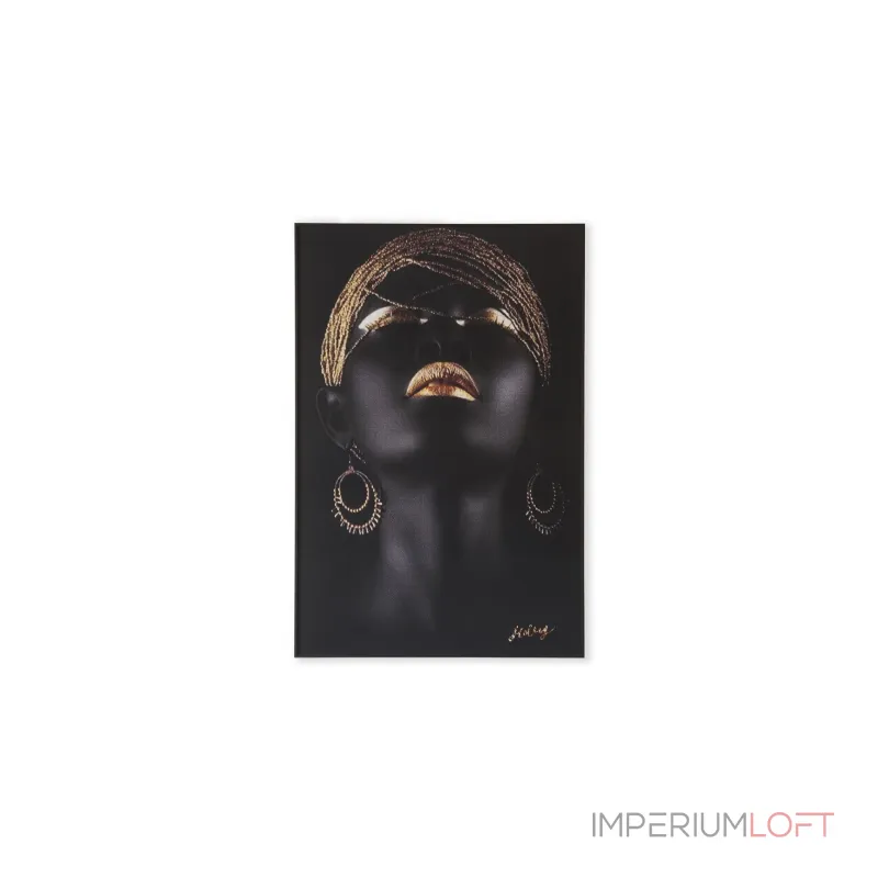 Декоративная картина FP African Lumina Deco Gold 50-70 от ImperiumLoft Декоративная картина FP African Lumina Deco Gold 50-70 от ImperiumLoft