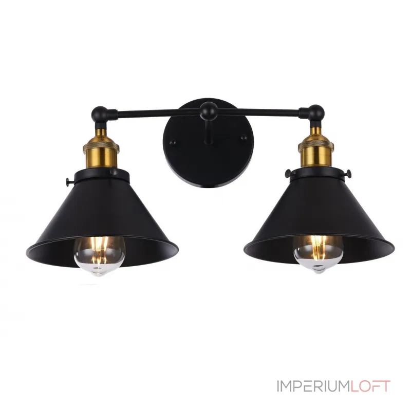 Бра Lumina Deco Gubi LDW B018-2 BK от ImperiumLoft Бра Lumina Deco Gubi LDW B018-2 BK от ImperiumLoft