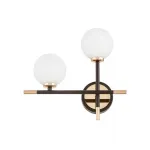 Бра Lumina Deco Marsiada LDW 6033N-2 BK+FGD от ImperiumLoft