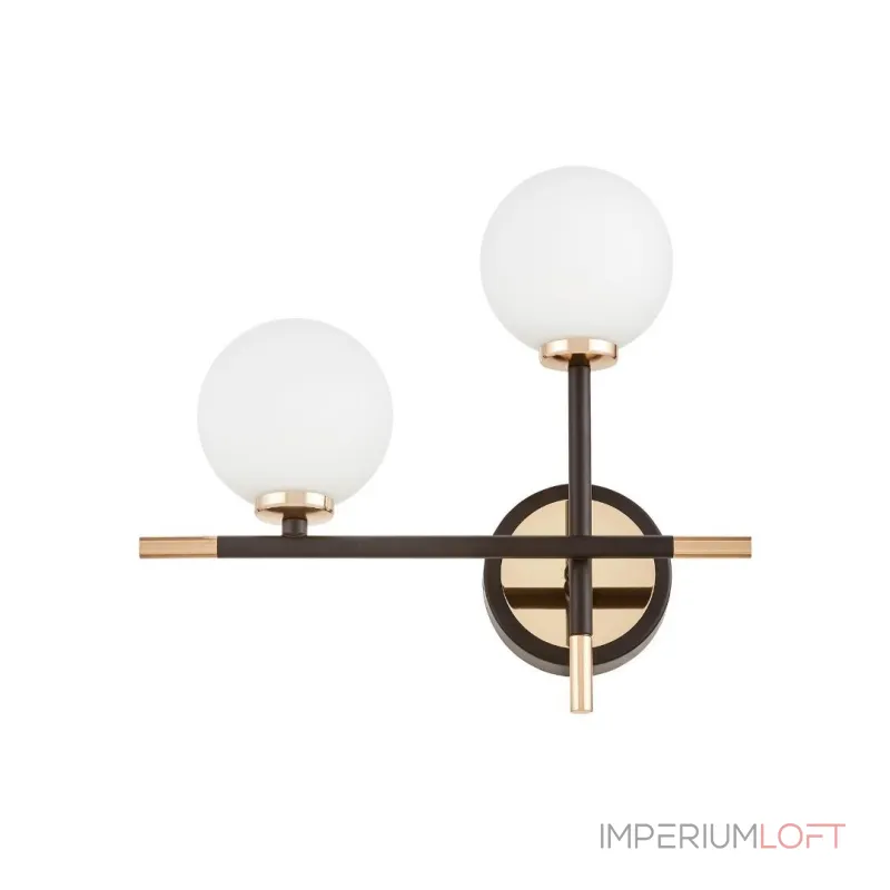Бра Lumina Deco Marsiada LDW 6033N-2 BK+FGD от ImperiumLoft