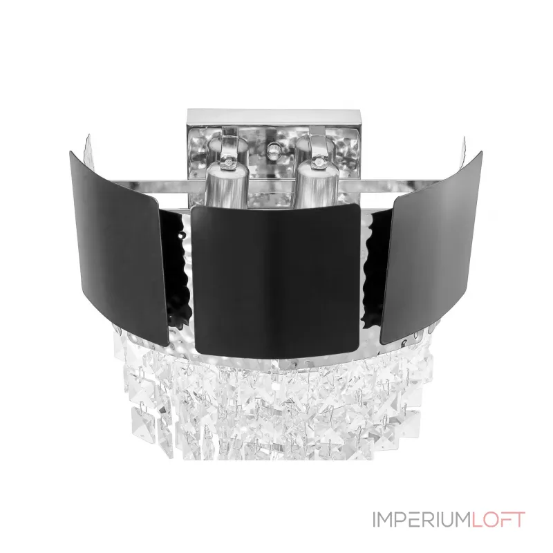 Бра Lumina Deco LDW 7045-2 BK+CHR от ImperiumLoft