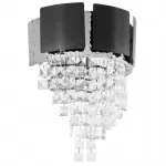 Бра Lumina Deco LDW 7045-2 BK+CHR от ImperiumLoft