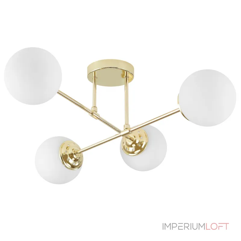 Потолочный светильник LuminaDeco Fino TC 2003-4 GD от ImperiumLoft