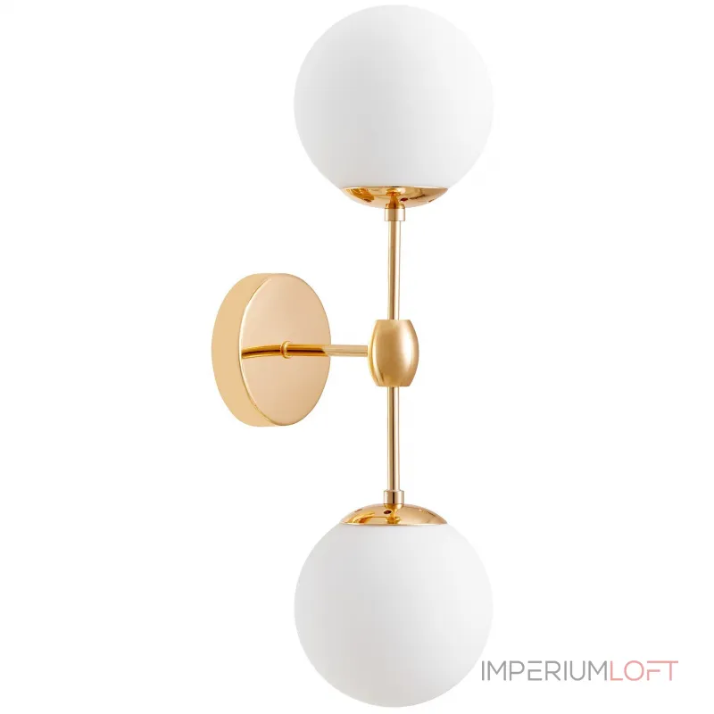 Бра Lumina Deco Zodiak LDW 6001-2 FGD+WT от ImperiumLoft