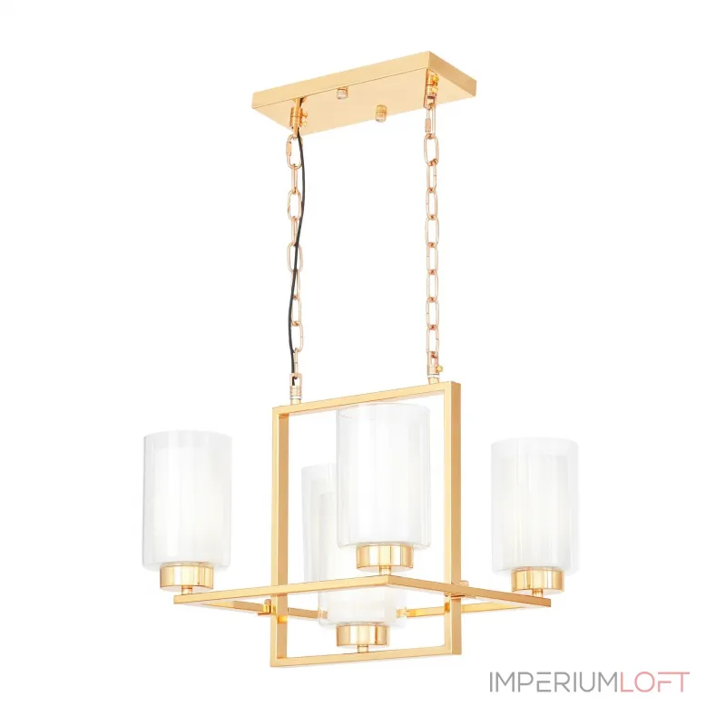 Подвесная люстра Lumina Deco Lino LDP 1239-5 F.GD