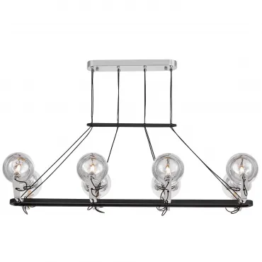Подвесной светильник Lumina Deco LDP 9110-8-PR BK+CHR Подвесной светильник Lumina Deco LDP 9110-8-PR BK+CHR
