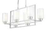 Подвесная люстра Lumina Deco Lino LDP 1239-8 CHR
