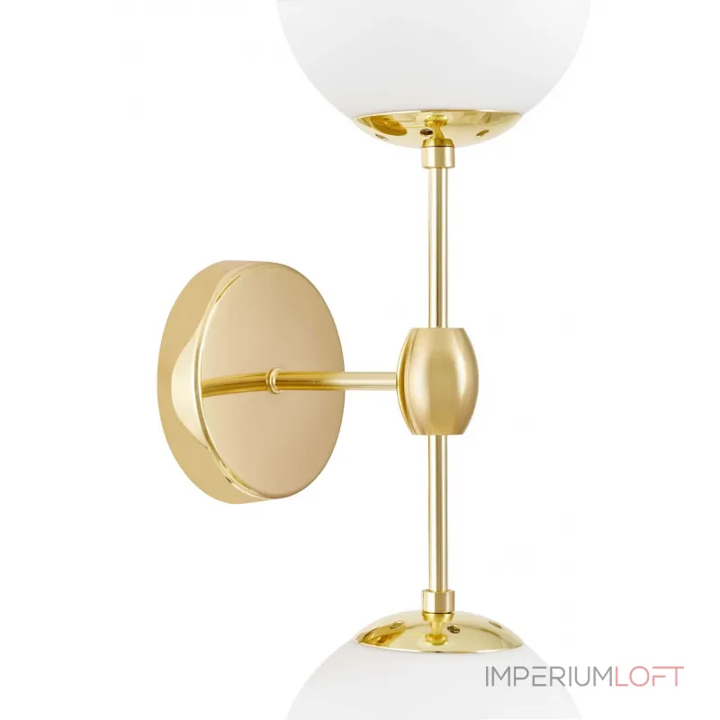Бра Lumina Deco Zodiak LDW 6001-2 GD+WT от ImperiumLoft