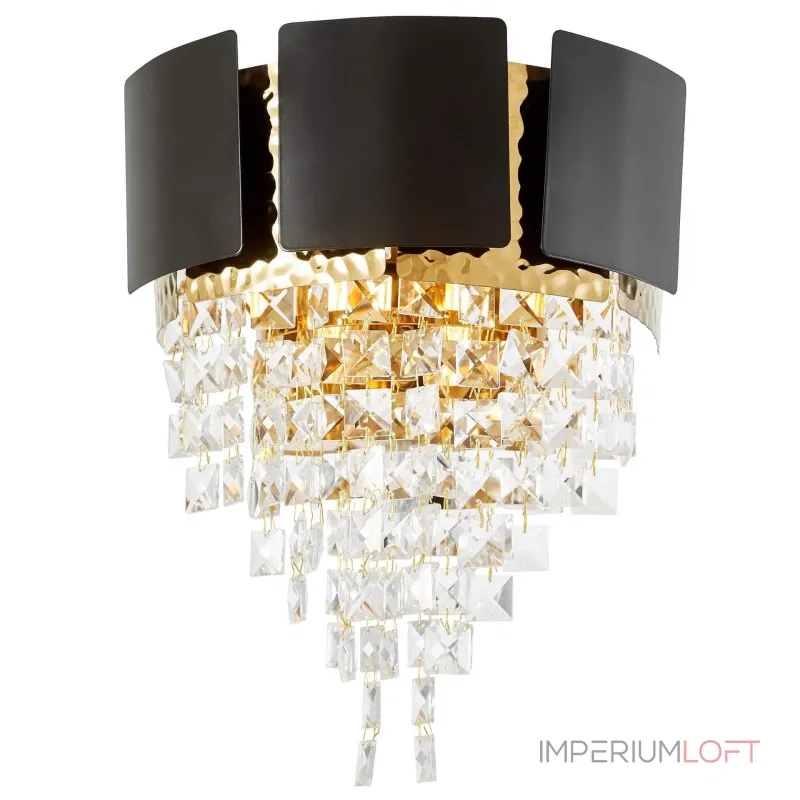 Бра Lumina Deco LDW 7045-2 BK+GD от ImperiumLoft