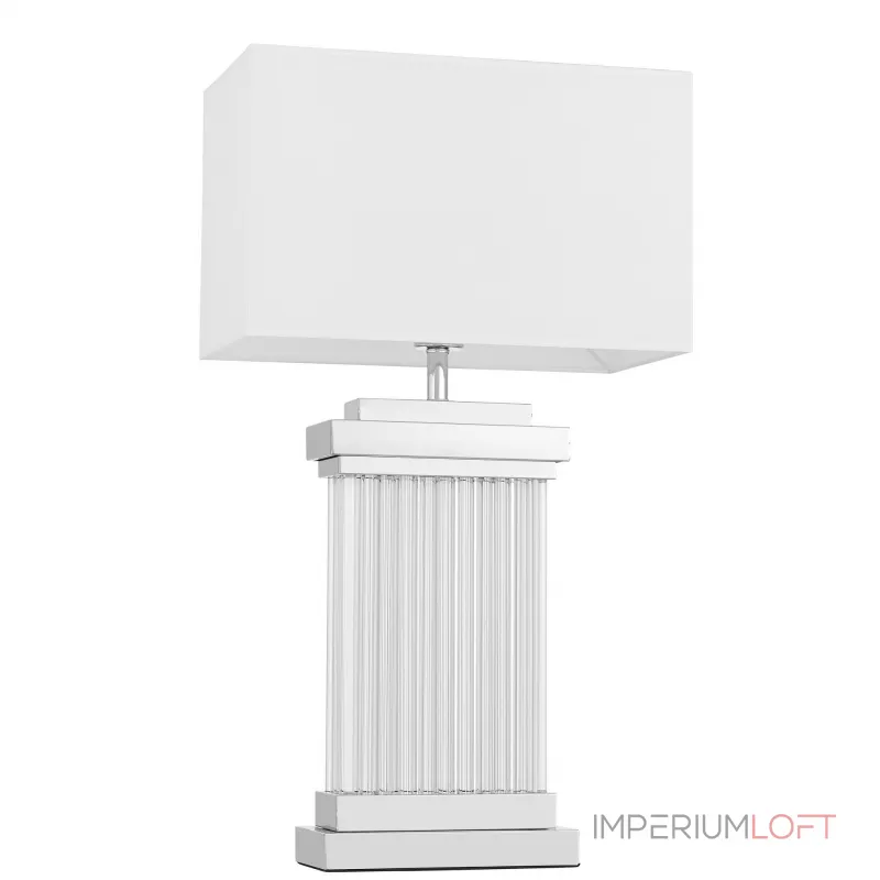Настольная лампа Lumina Deco Davos LDT 310 CHR+WT от ImperiumLoft Настольная лампа Lumina Deco Davos LDT 310 CHR+WT от ImperiumLoft