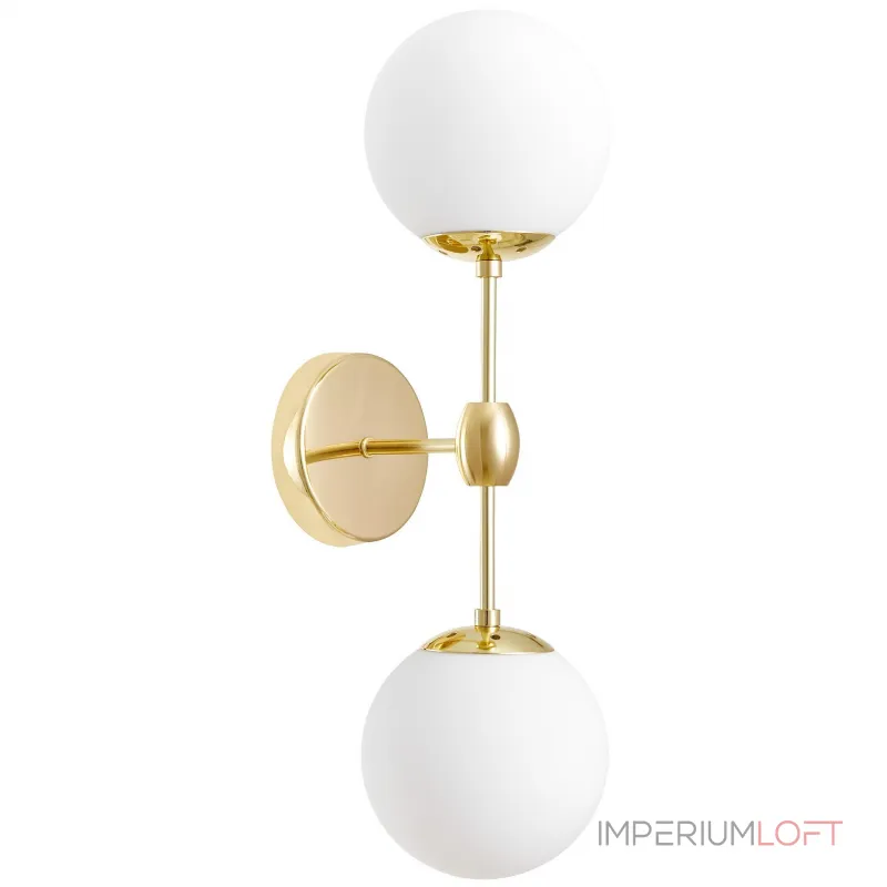 Бра Lumina Deco Zodiak LDW 6001-2 GD+WT от ImperiumLoft