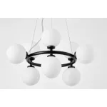 Подвесной светильник Lumina Deco Marsiada LDP 6033-9 BK от ImperiumLoft