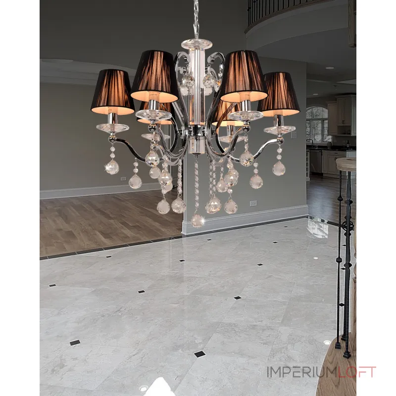 Подвесная люстра Lumina Deco Bellisica LDP 8033-6 BK