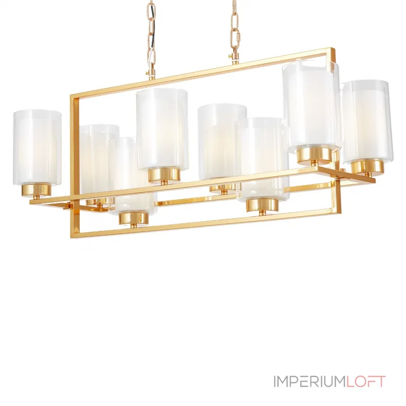 Подвесная люстра Lumina Deco Lino LDP 1239-8 F.GD