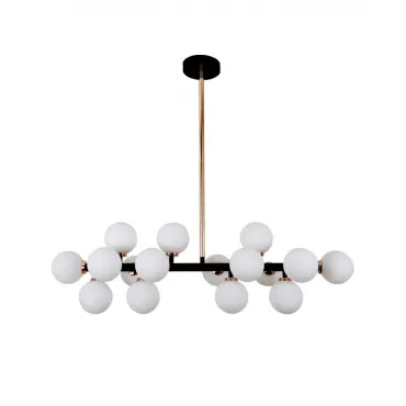 Люстра на штанге Lumina Deco Marsiada LDP 6033-16 BK+MD Люстра на штанге Lumina Deco Marsiada LDP 6033-16 BK+MD