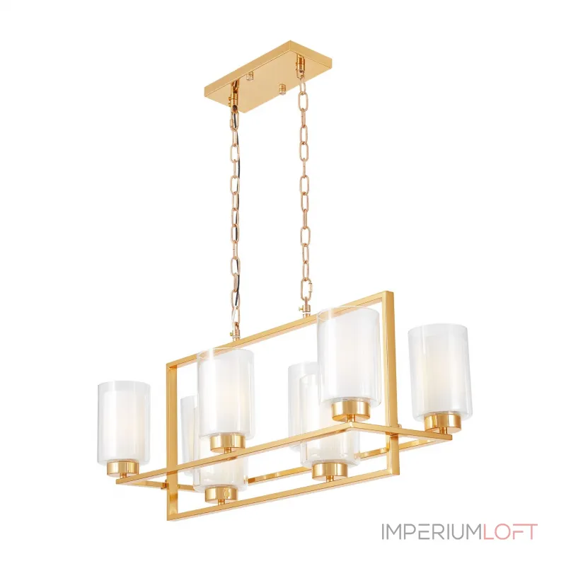 Подвесная люстра Lumina Deco Lino LDP 1239-8 F.GD