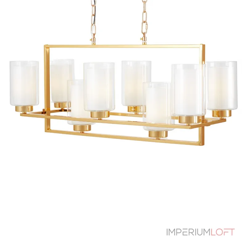 Подвесная люстра Lumina Deco Lino LDP 1239-8 F.GD