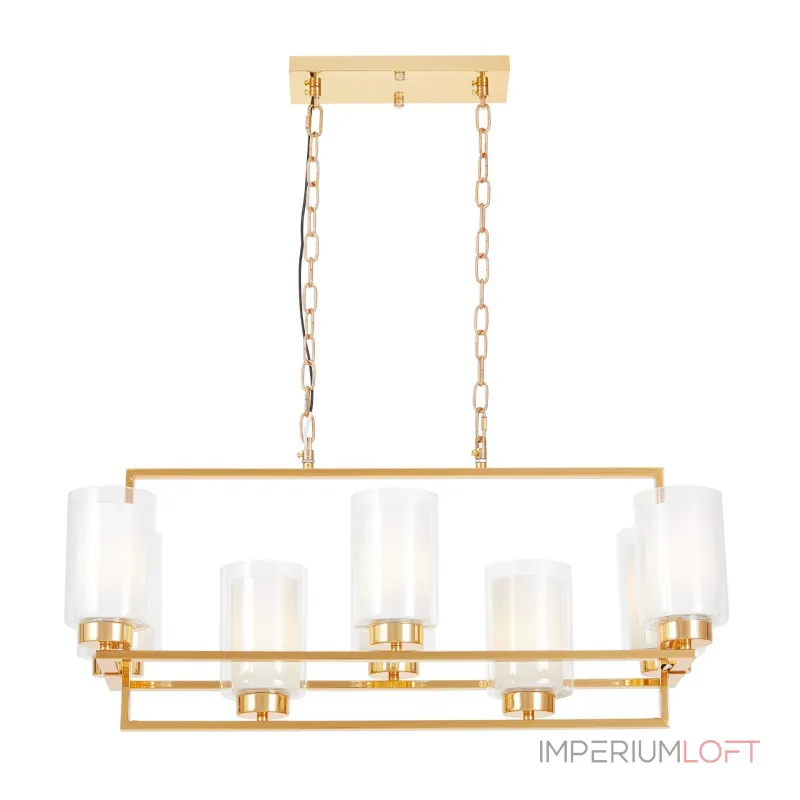 Подвесная люстра Lumina Deco Lino LDP 1239-8 F.GD