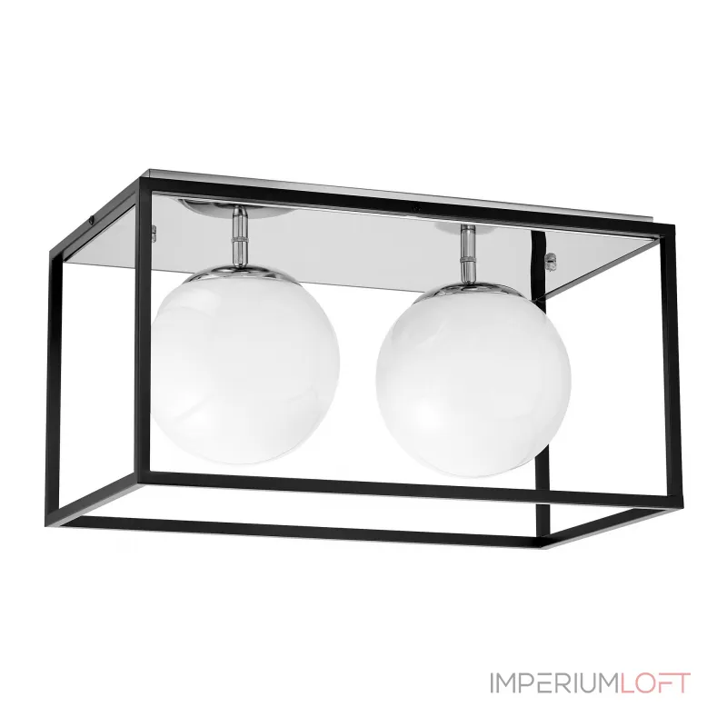 Потолочный светильник Lumina Deco Maldini LDC 8060-2 CHR+BK от ImperiumLoft Потолочный светильник Lumina Deco Maldini LDC 8060-2 CHR+BK от ImperiumLoft