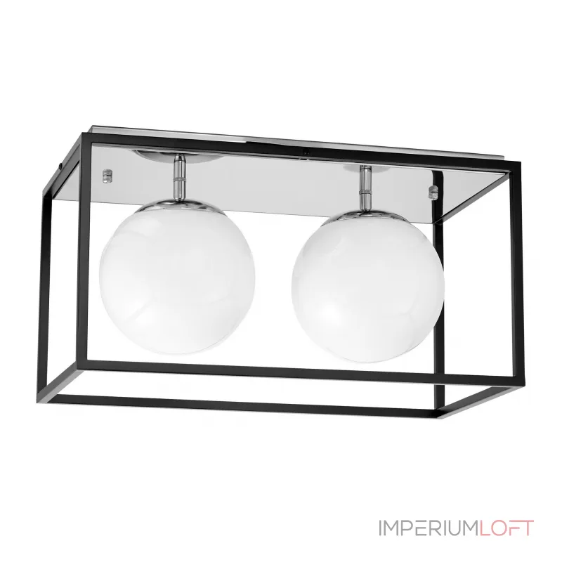 Потолочный светильник Lumina Deco Maldini LDC 8060-2 CHR+BK от ImperiumLoft Потолочный светильник Lumina Deco Maldini LDC 8060-2 CHR+BK от ImperiumLoft