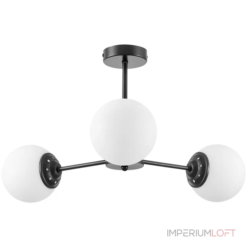 Подвесной светильник Lumina Deco Fino TP 2003-3 BK от ImperiumLoft