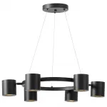 Подвесной светильник Lumina Deco TS P1999-6 BK от ImperiumLoft