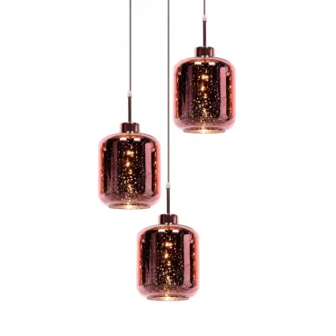 Подвесной светильник Lumina Deco Alacosmo LDP 6811-3 RD R.GD Подвесной светильник Lumina Deco Alacosmo LDP 6811-3 RD R.GD