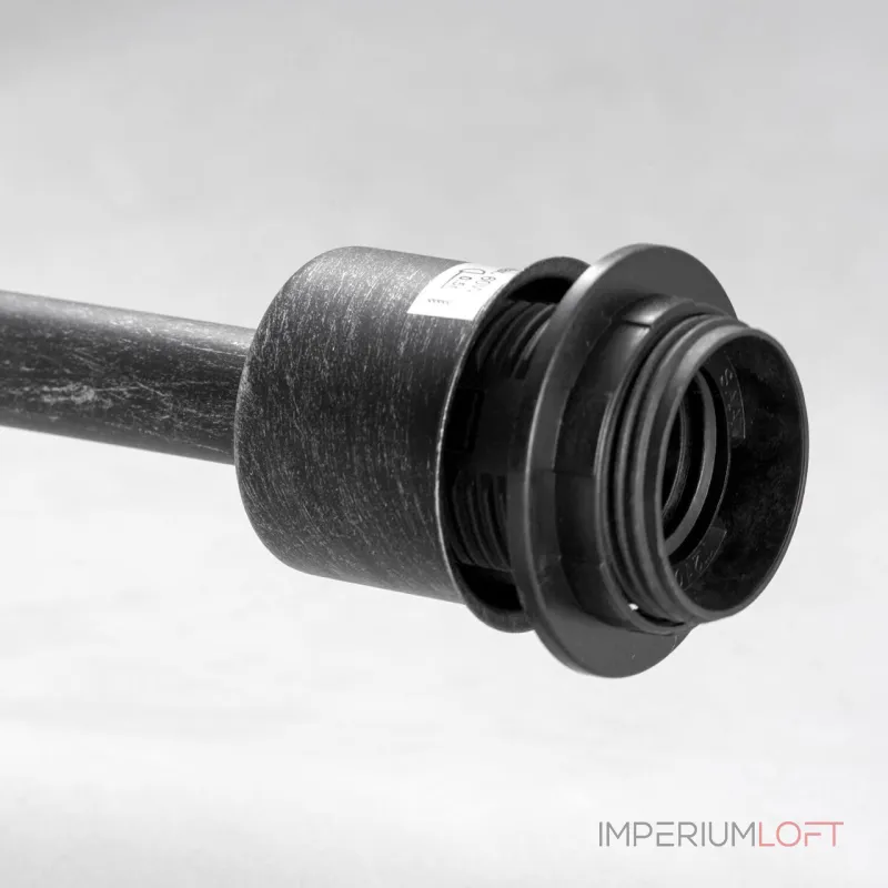 Торшер LGO Amistad LSP-0554 Цвет арматуры серый Цвет плафонов черный от ImperiumLoft