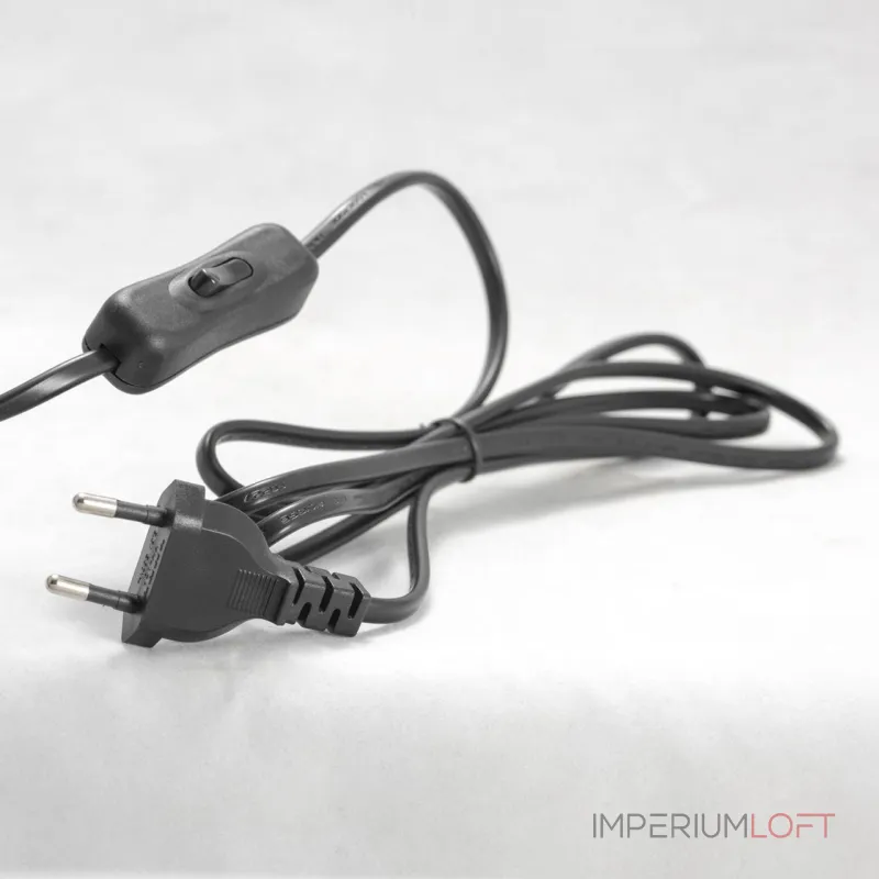 Торшер LGO Amistad LSP-0554 Цвет арматуры серый Цвет плафонов черный от ImperiumLoft