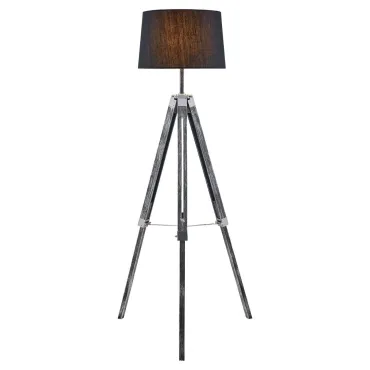 Торшер LGO Amistad LSP-0554 Цвет арматуры серый Цвет плафонов черный