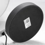 Настольная лампа декоративная LGO Falcon LSP-0559 Цвет арматуры хром Цвет плафонов черный от ImperiumLoft