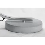 Настольная лампа декоративная LGO Falcon LSP-0560 Цвет арматуры хром Цвет плафонов серый от ImperiumLoft