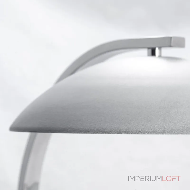 Настольная лампа декоративная LGO Falcon LSP-0560 Цвет арматуры хром Цвет плафонов серый от ImperiumLoft