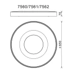 Потолочный светильник Mantra COIN 7561 от ImperiumLoft