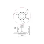 Потолочная люстра-вентилятор Mantra NISEKO FAN 9064 от ImperiumLoft