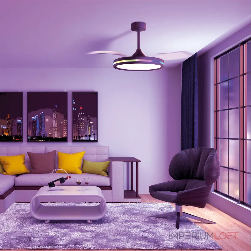 Потолочная люстра-вентилятор Mantra RAFAGA 8728 от ImperiumLoft