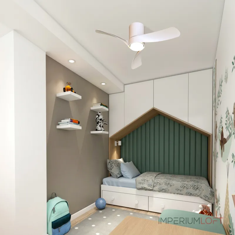Потолочная люстра-вентилятор Mantra NEMO II XS 9560 от ImperiumLoft Потолочная люстра-вентилятор Mantra NEMO II XS 9560 от ImperiumLoft