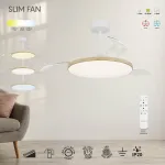 Потолочная люстра-вентилятор Mantra SLIM FAN 9007 от ImperiumLoft