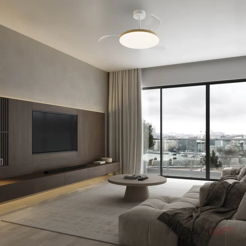 Потолочная люстра-вентилятор Mantra SLIM FAN 9007 от ImperiumLoft Потолочная люстра-вентилятор Mantra SLIM FAN 9007 от ImperiumLoft