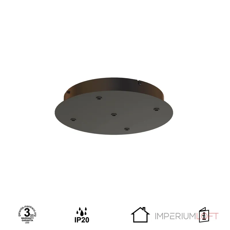 Основание потолочное 5L Mantra MODULAR LIGHT FLORONES 9365 от ImperiumLoft Основание потолочное 5L Mantra MODULAR LIGHT FLORONES 9365 от ImperiumLoft