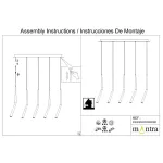 Основание потолочное 5L Mantra MODULAR LIGHT FLORONES 9385 от ImperiumLoft