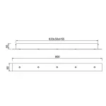 Основание потолочное 5L Mantra MODULAR LIGHT FLORONES 9385 от ImperiumLoft