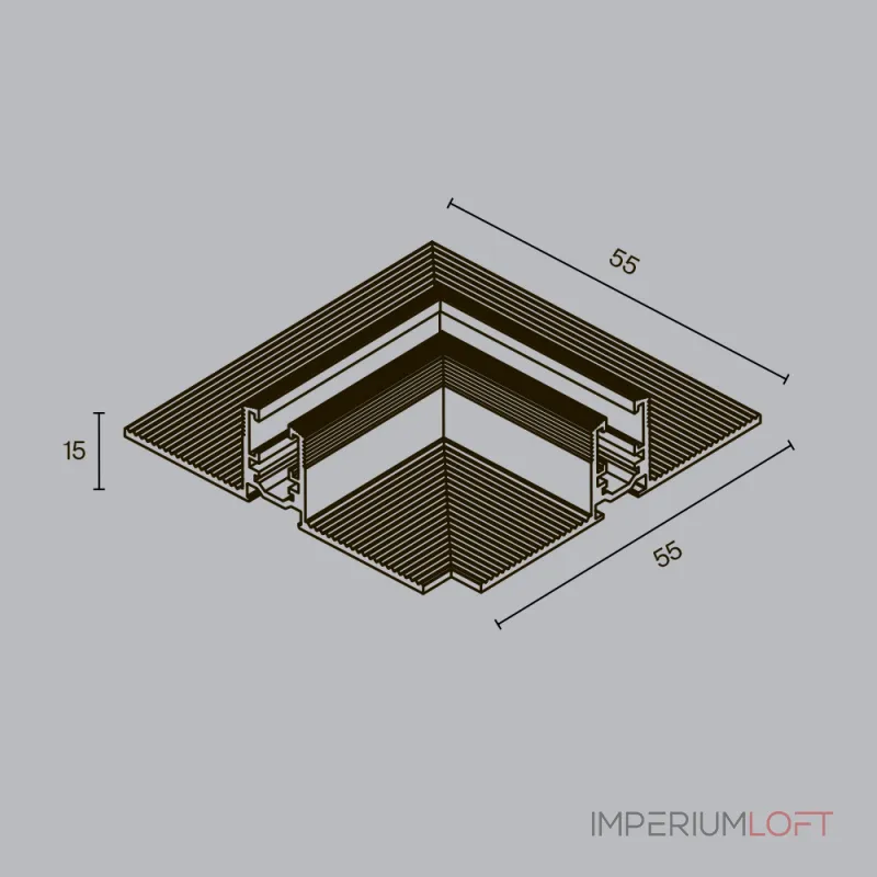 Коннектор угловой встраиваемый под ГКЛ 9,5 мм Levity Maytoni LEVITY TRA184CL-12B от ImperiumLoft Коннектор угловой встраиваемый под ГКЛ 9,5 мм Levity Maytoni LEVITY TRA184CL-12B от ImperiumLoft
