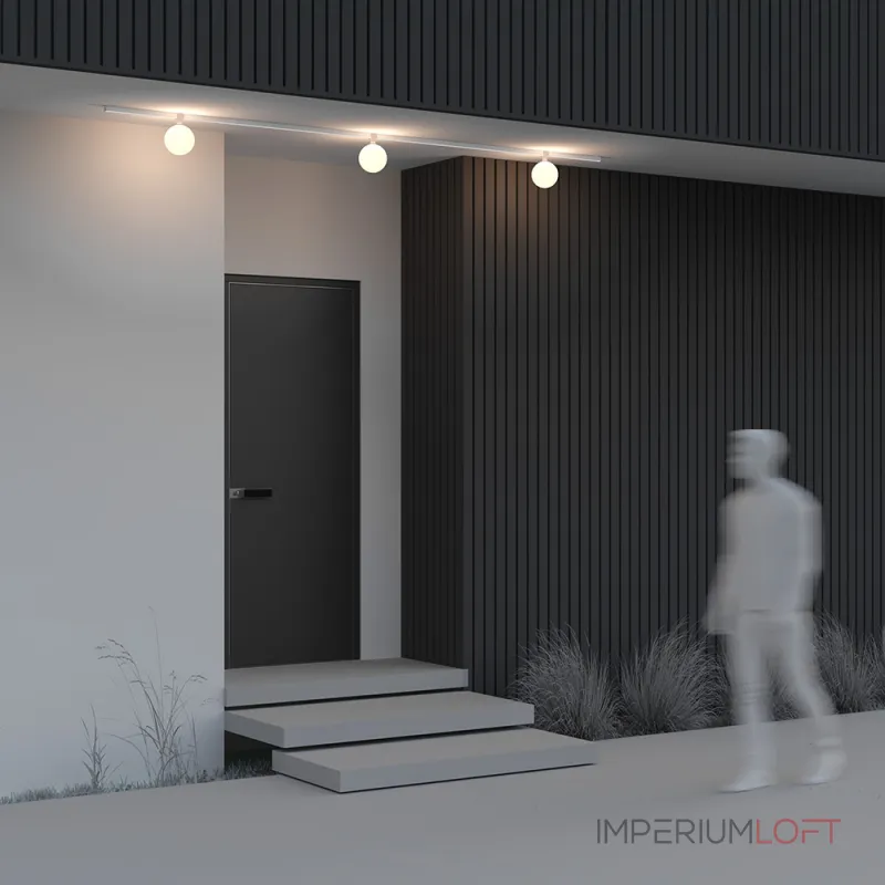 Уличный трековый светильник Luna Elasity IP Maytoni O-TR01-2-S-9WW3K