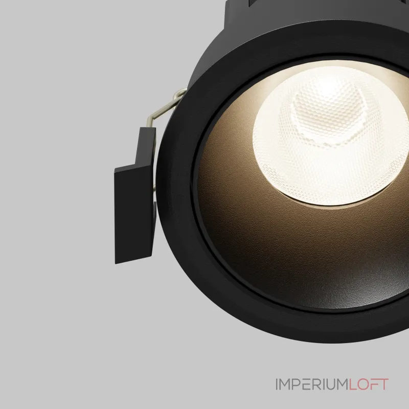 Встраиваемый светильник Maytoni Dip DL115-10W-4K-B от ImperiumLoft Встраиваемый светильник Maytoni Dip DL115-10W-4K-B от ImperiumLoft