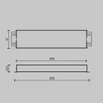 Источник напряжения 24В 60 Вт 4.17А Maytoni 734002 от ImperiumLoft